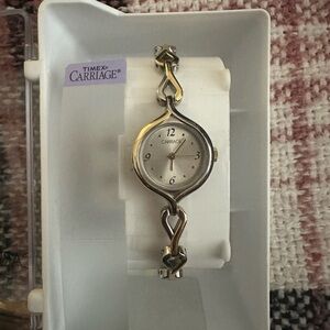 Silver and Gold Women’s Watch